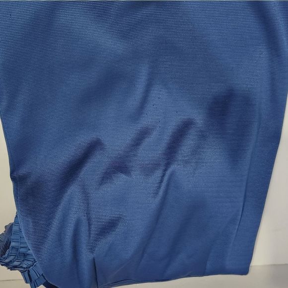 REISS sleeveless front ruffle detail midi cocktail dress size 2 - Picture 9 of 16